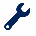 Icon of a wrench, representing skilled trades and hands-on technical careers.